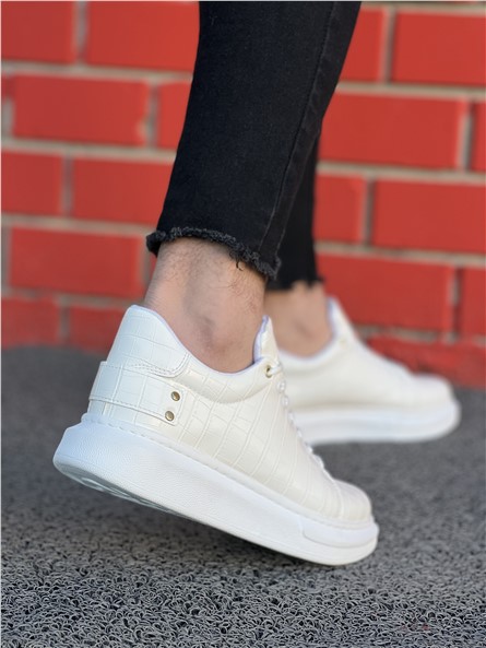 Men's Casual Shoes KB047 - White #367949