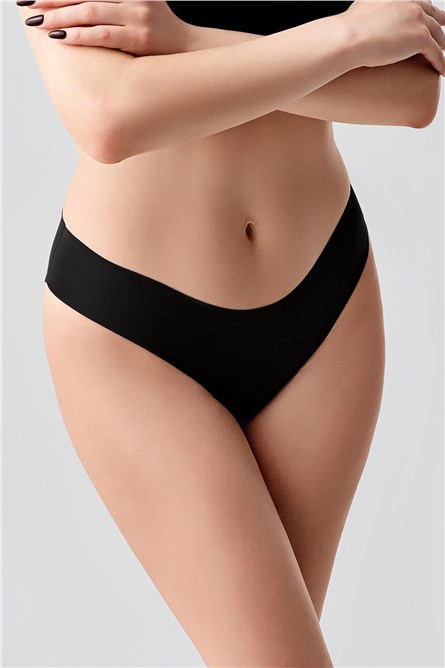 Non-Slip Waist Laser Cut Slip Briefs C19203  #451272