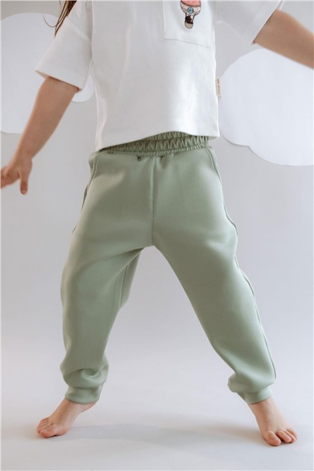 Girl Child Cuffed Hem Sweatpants 871  #451211