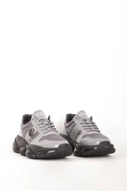 Men's 599 Thick Sole Sports Shoes - Gray #406415
