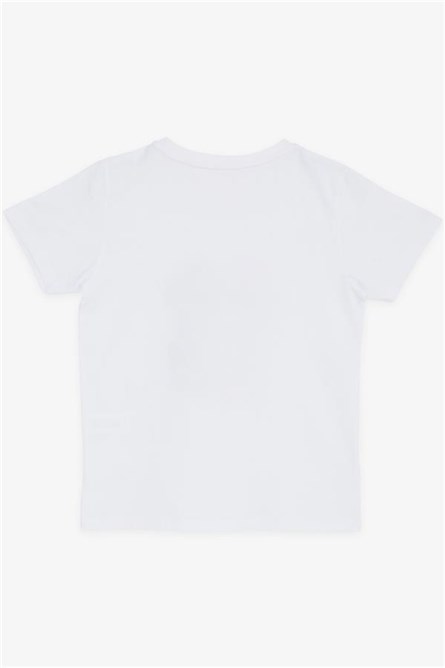 Children's T-shirt for boys - White #402166