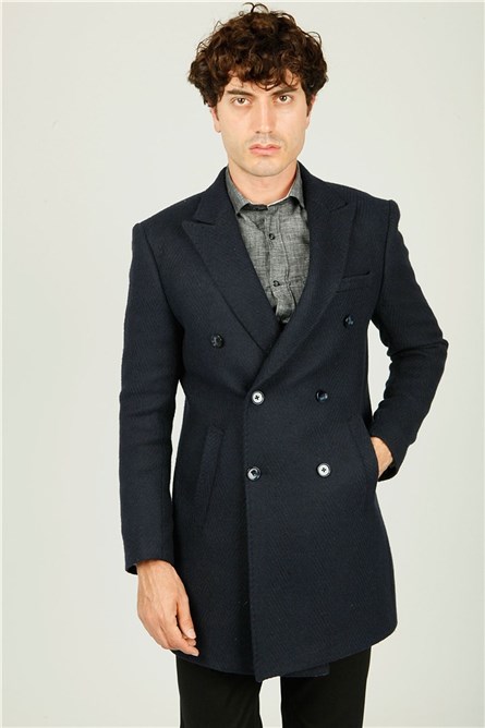 Centone Men's Coat - Black #307229