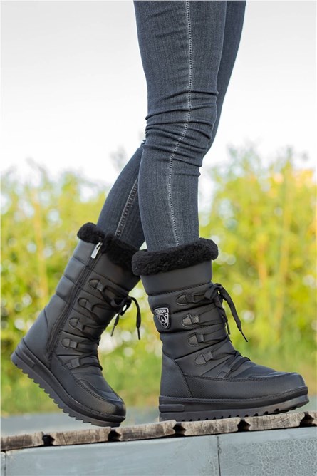 Women's Snow Boots - Black #358760