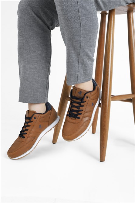 S.A UPOLO Men's Casual Shoes Brown 1980