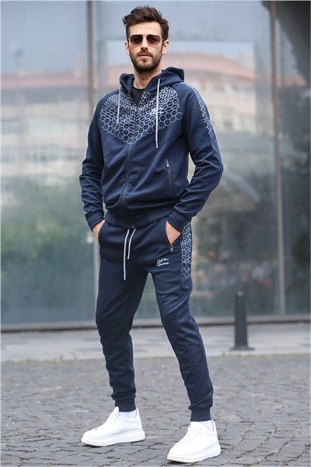 Men's Sport Set 5906 - Dark Blue #361333