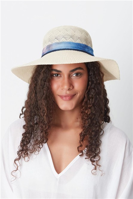 Mercerized Beach Hat T24740-06  #451437