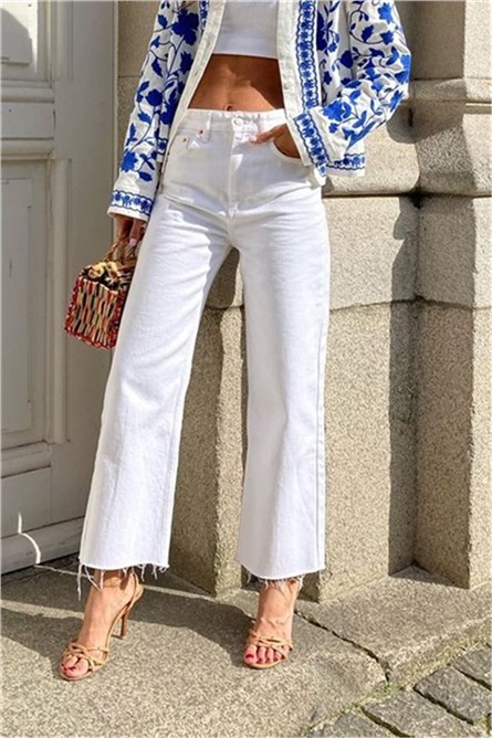 Mad Girls Women's Jeans - White #307097