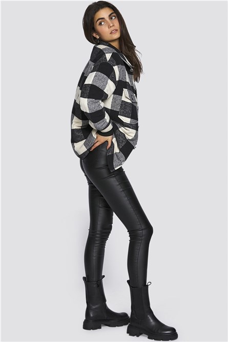 Mad Girls Women's Shirt - Black, White #289577