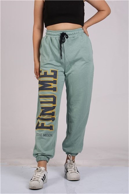 Madmext Women's Joggers - Green #308074