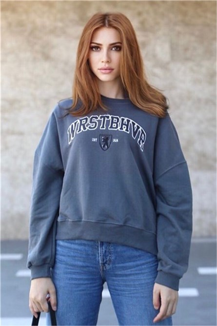 Women's sweatshirt -MG1196 Gray #308762