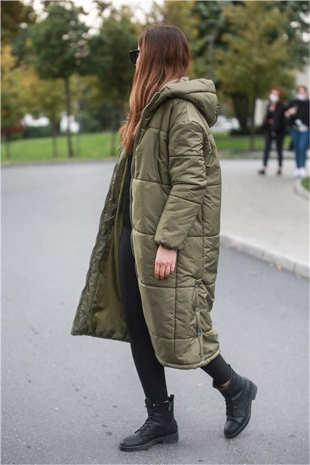 Madmext Women's Coat - Khaki #319813