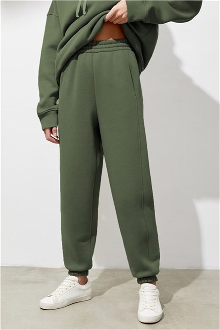 Women's sports pants MG1353 - Khaki #326604