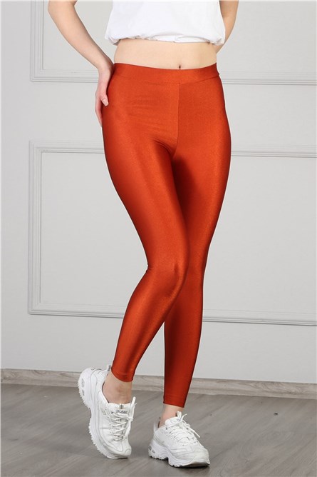 Madmext Women's Legging - Burnt Orange #290700