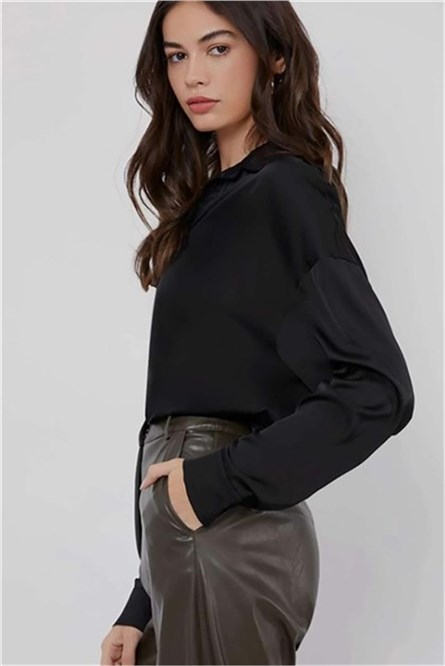 Mad Girls Women's Shirt - Black #305941