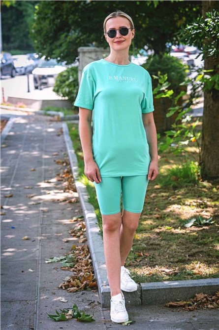 Дамски спортен екип MG358 - Тюркоаз 288558