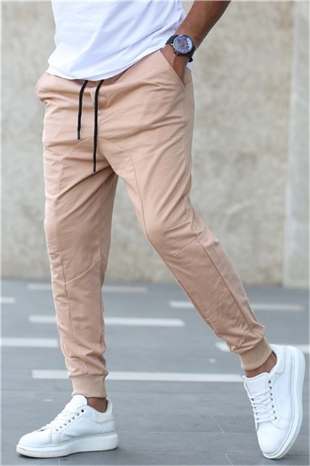 Madmext Men's Trousers - Beige #309599