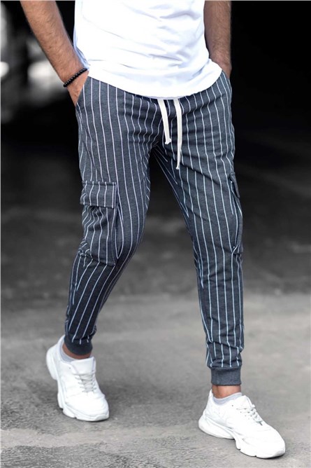 Madmext Men's Jogger - Grey #289446