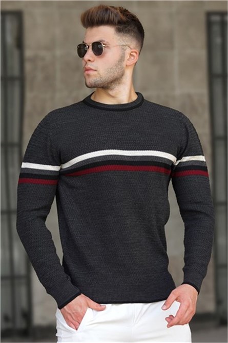 Colourful Horizontal Striped Jumper