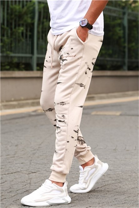 Madmext Men's Jogger - Beige #312152