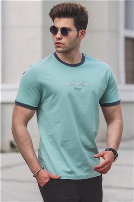Madmext Men's T-Shirt - Turquoise #306001
