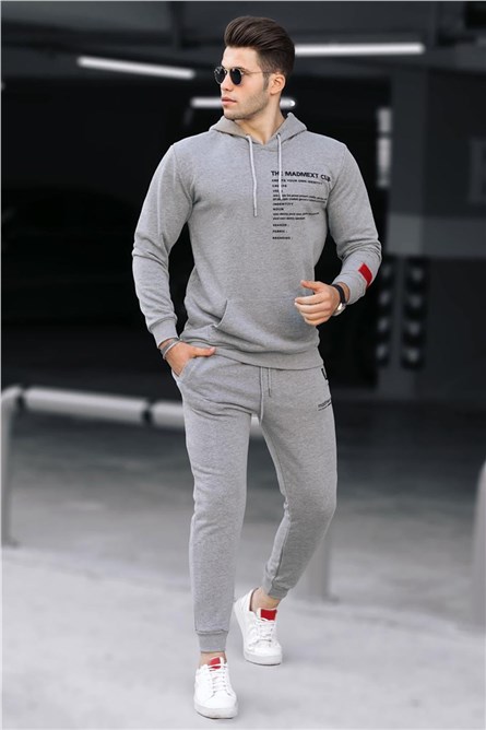 Madmext Men's Jogger - Grey #290102