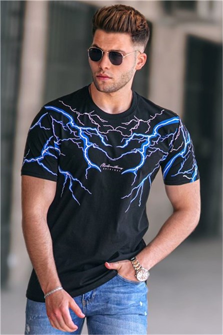 Madmext Men's T-Shirt - Black #306627