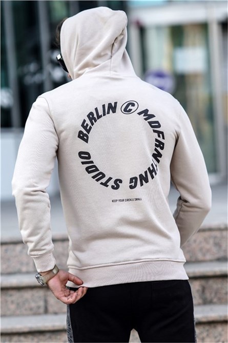 Men's Hoodie - Beige #310805