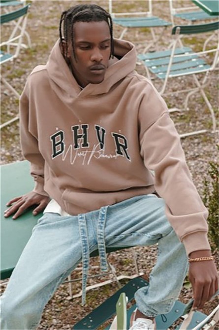 Men's Hoodie - Beige #311292