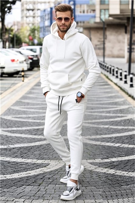 Men's sports set 5646 - White #321603