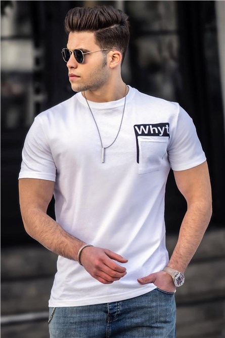 Madmext Men's T-Shirt - White #290686