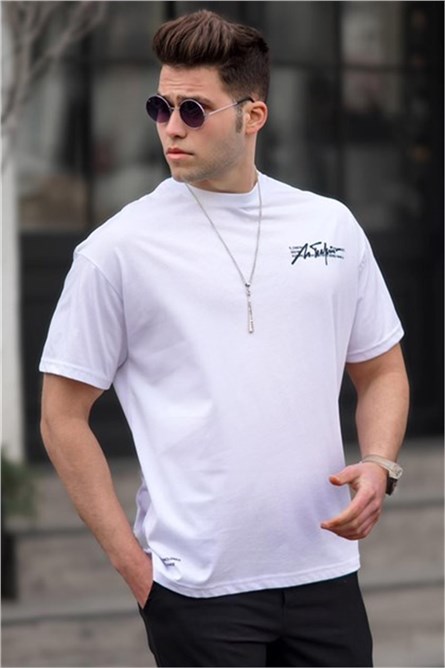 Madmext Men's T-Shirt - White #302012