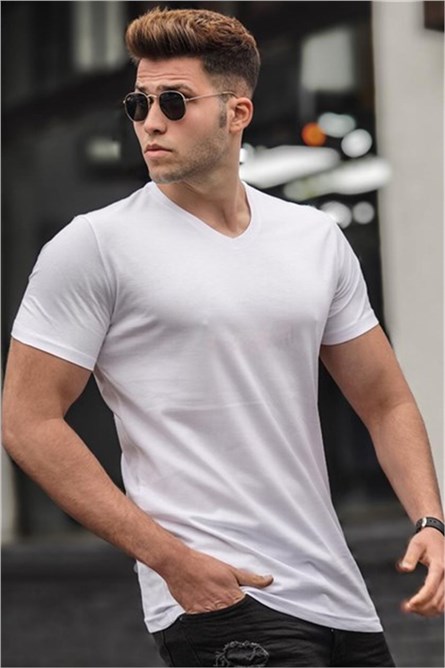 Madmext Men's T-Shirt - White #306022