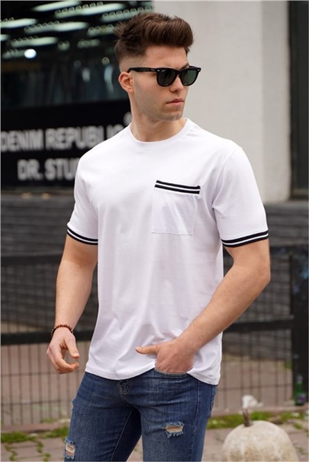 Men's t-shirt 5352 - White #329322