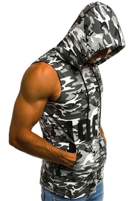 Madmext Men's Hoodie - Black #286039