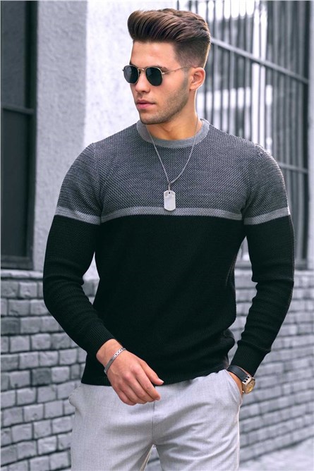 Colourblock Men Jumper