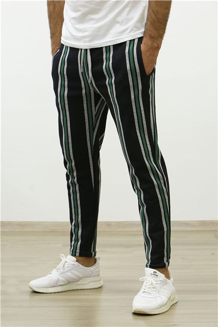 Madmext Men's Jogger - Khaki, Black #286111