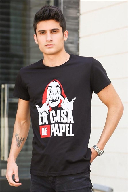 Madmext Men's T-Shirt - Black #285906