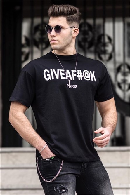 Madmext Men's T-Shirt - Black #292785