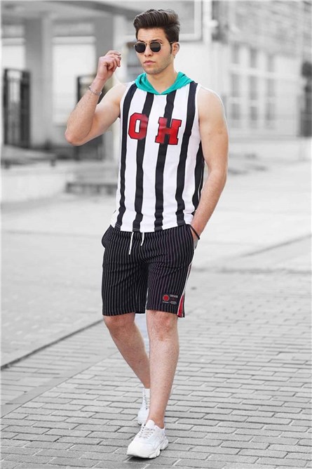 Мъжки спортен екип 40242917 - Черен 288273