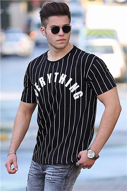 Madmext Men's T-Shirt - Black #286890