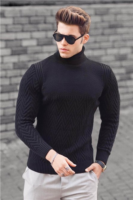 Turtleneck Knitwear Jumper