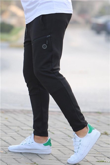 Madmext Men's Jogger - Black #286796