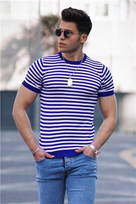 Madmext Men's T-Shirt - Blue #287860