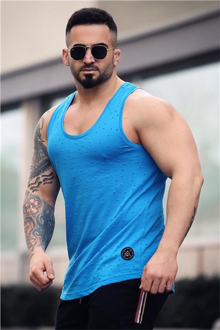 Мъжки потник 2894 - Син 287648