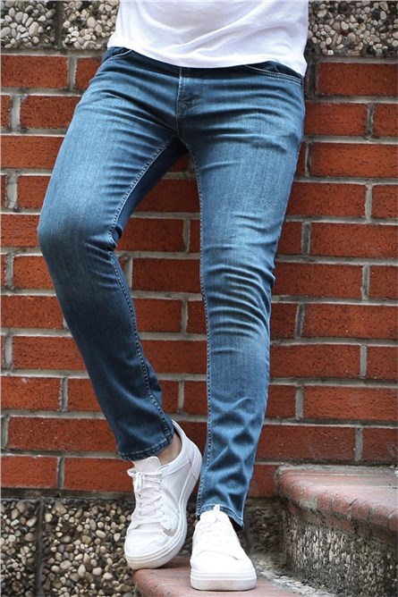 Мъжки дънки DESP901-1 - Сини 286086