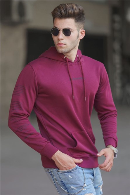 Men's Hoodie - Burgundy #310579