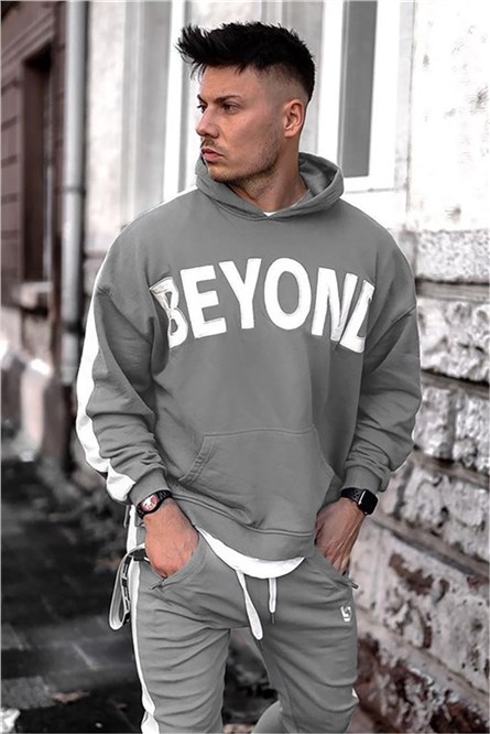 Madmext Men's Hoodie - Grey #319787