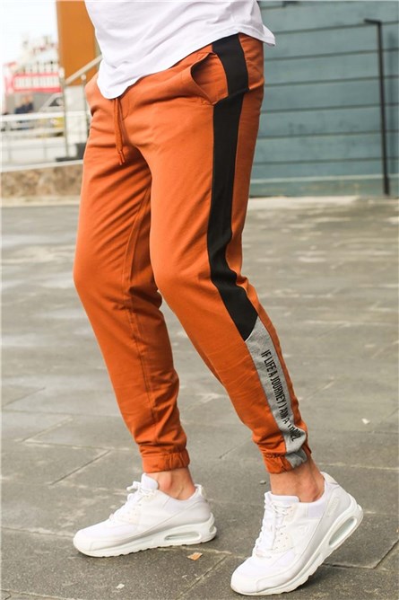 Madmext Men's Jogger - Camel #285791