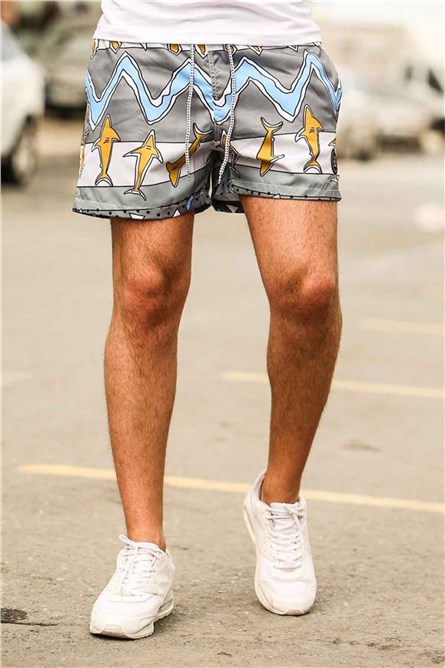 Madmext Men's Swim Shorts - Multicolour #285947