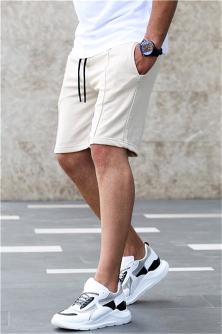 Madmext Men's Shorts - Beige #307104